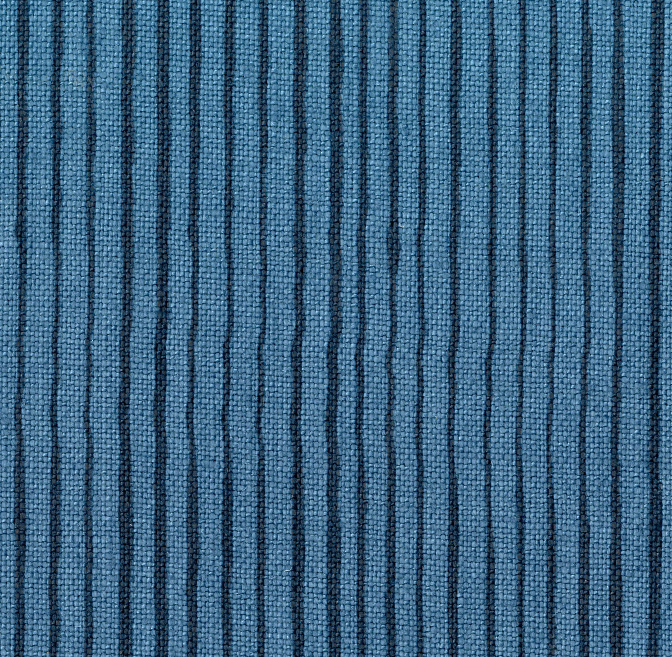 Common Stripe on mallard blue – Kate Loudoun Shand